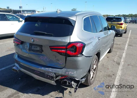 2024 BMW X3 xDrive30I from USA, damaged, VIN 5UX53DP01R9V43648